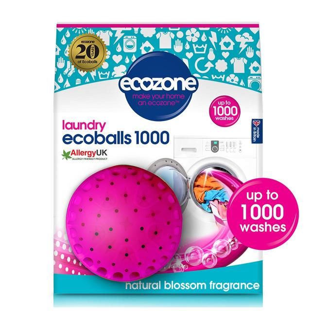 Ecozone Laundry Ecoballs 1000 Washes Natural Blossom