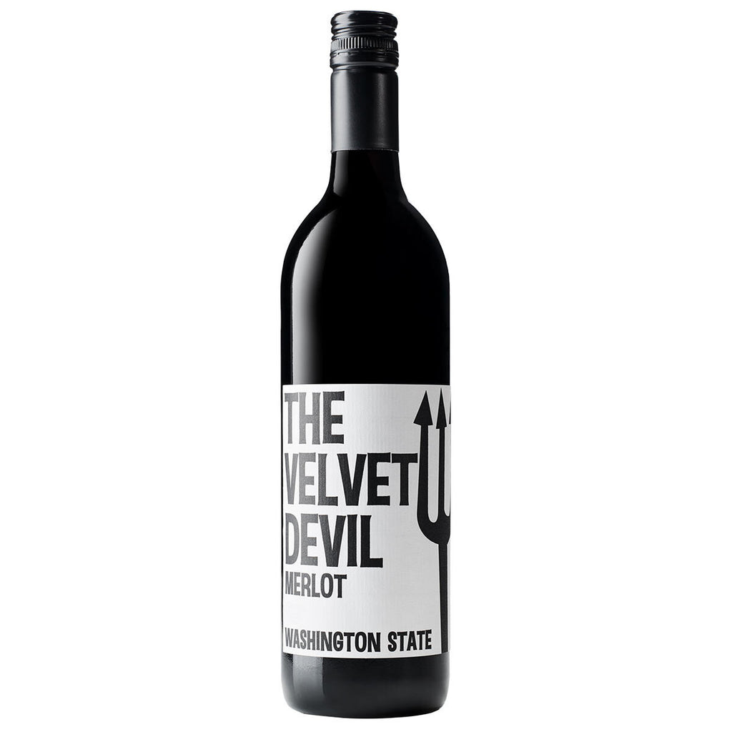 The Velvet Devil Merlot Washington State 2018, 75cl