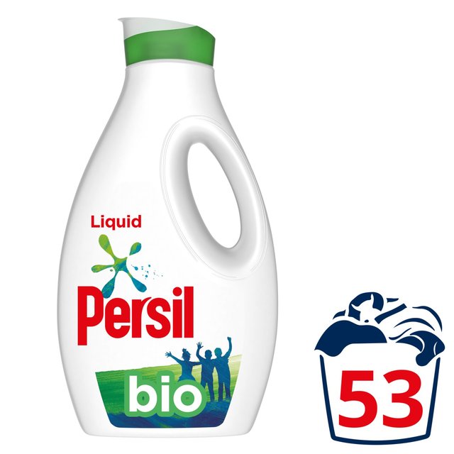 Persil Laundry Washing Liquid Detergent Bio 53 Wash Accessories & Cleaning M&S Default Title  