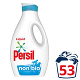 Persil Laundry Washing Liquid Detergent Non Bio 53 Wash Accessories & Cleaning M&S   