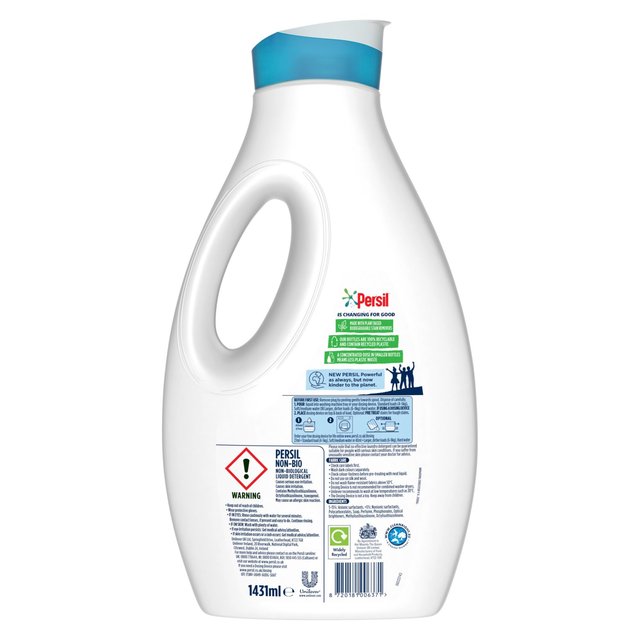 Persil Laundry Washing Liquid Detergent Non Bio 53 Wash Accessories & Cleaning M&S   