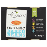 Mr Organic Baked Beans 4 Pack GOODS M&S   