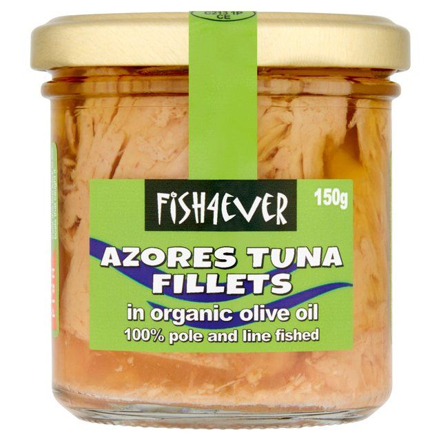 Fish 4 Ever Azores Tuna Fillets in Organic Olive Oil Food Cupboard M&S Default Title  