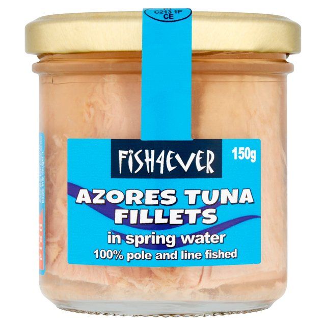 Fish 4 Ever Azores Tuna Fillets in Spring Water Food Cupboard M&S Default Title  