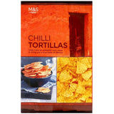 M&S Chilli Tortilla Chips Food Cupboard M&S Default Title  