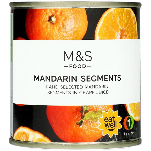 M&S Mandarin Orange Segments in Grape Juice Food Cupboard M&S Default Title  