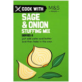 Cook With M&S Sage & Onion Stuffing Mix 125g X Cooking Ingredients & Oils M&S   