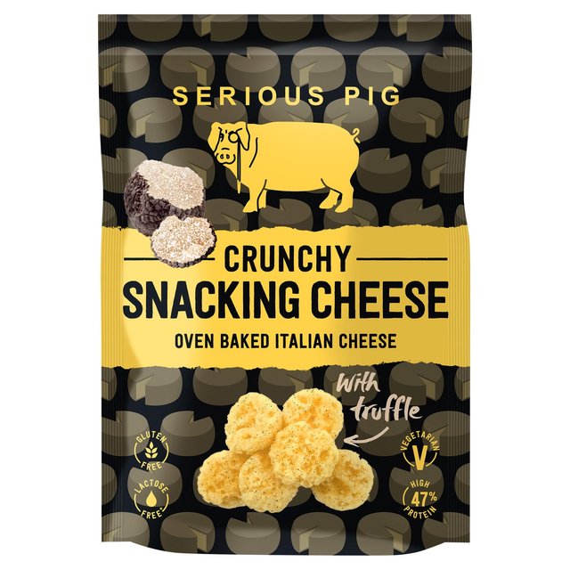 Serious Pig Crunchy Snacking Cheese Truffle Food Cupboard M&S Default Title  