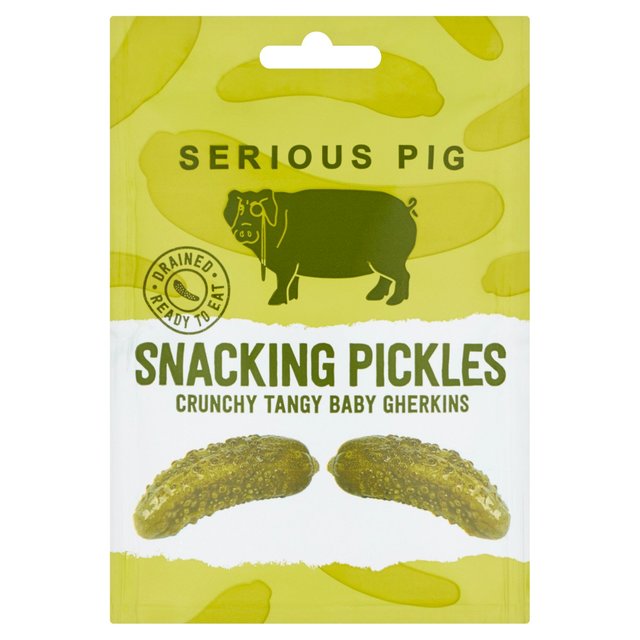 Serious Pig Snackling Pickles Crisps, Nuts & Snacking Fruit M&S Default Title  