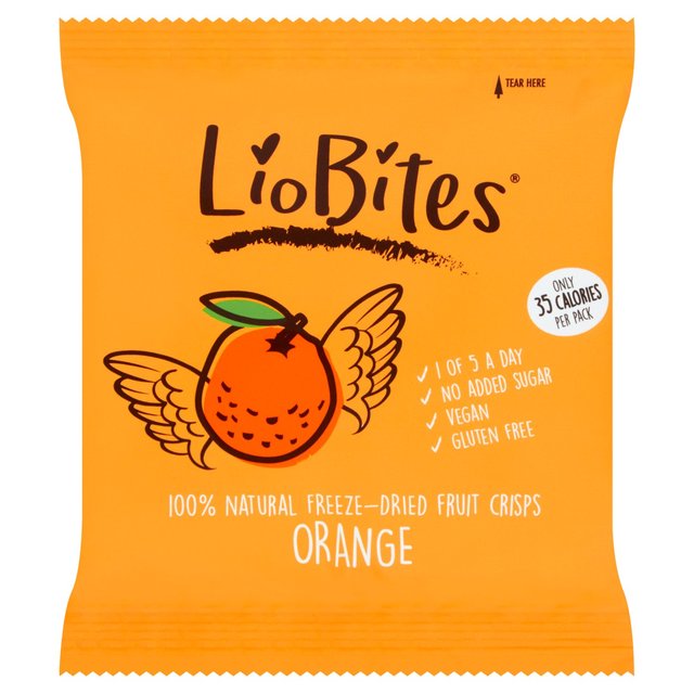 LioBites Freeze-Dried Crispy Orange Bits