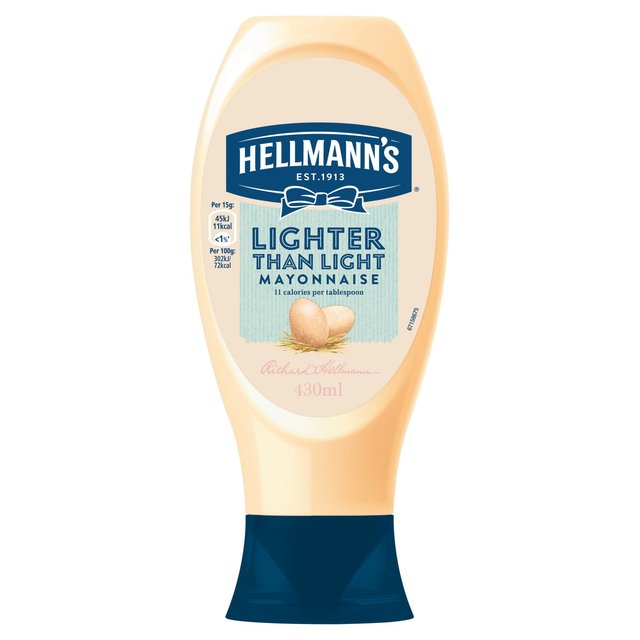 Hellmann's Lighter than Light Squeezy Mayonnaise Table sauces, dressings & condiments M&S Default Title  