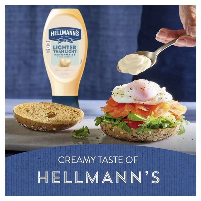 Hellmann's Lighter than Light Squeezy Mayonnaise Table sauces, dressings & condiments M&S   