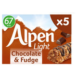 Alpen Light Cereal Bars Chocolate & Fudge Food Cupboard M&S   