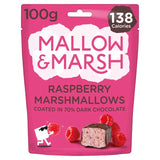 Mallow & Marsh Raspberry Marshmallows Coated in 70% Dark Chocolate GOODS ASDA Default Title  