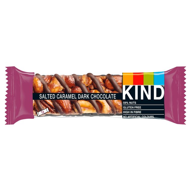 KIND Salted Caramel Dark Chocolate Snack Bar Free from M&S Default Title  