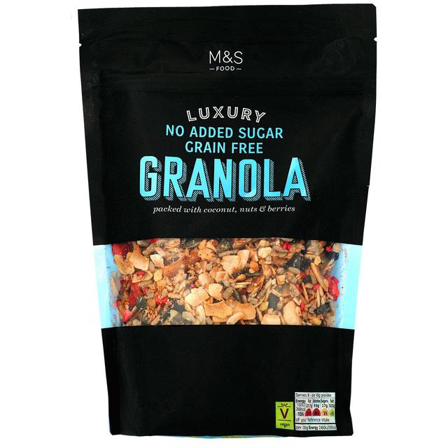 M&S Luxury Grain Free Granola No Added Sugar