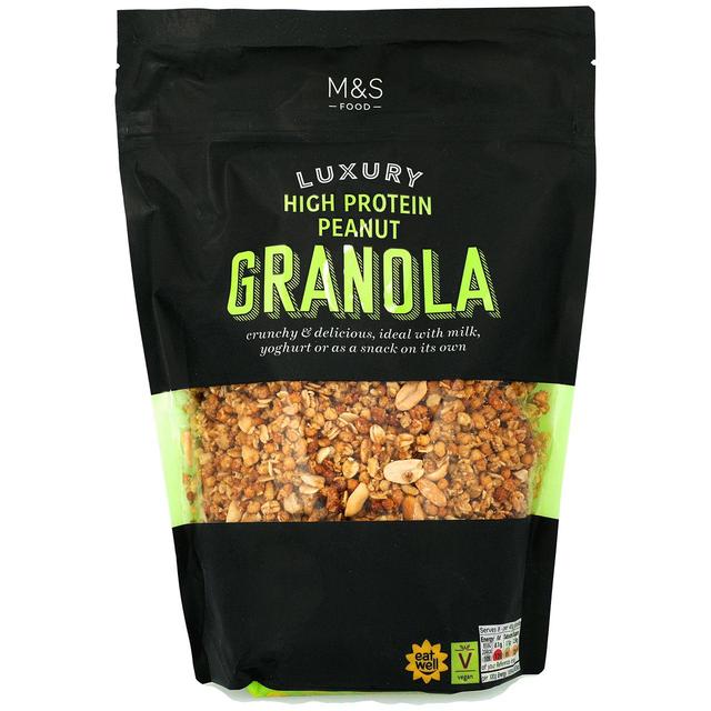 M&S Luxury Peanut Granola FOOD CUPBOARD M&S Default Title  