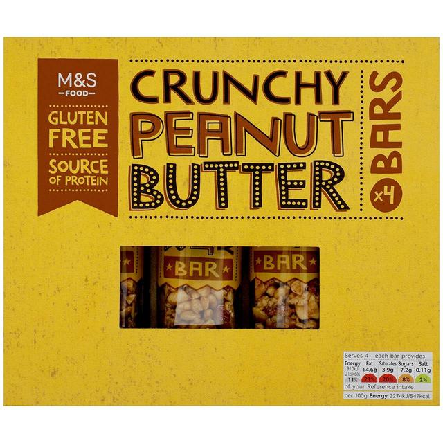 M&S Crunchy Peanut Butter Bars