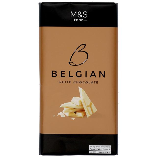 M&S Belgian White Chocolate