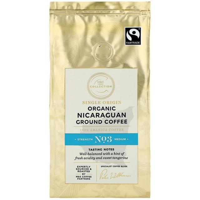 M&S Collection Fairtrade Nicaraguan Ground Coffee Tea M&S Default Title  