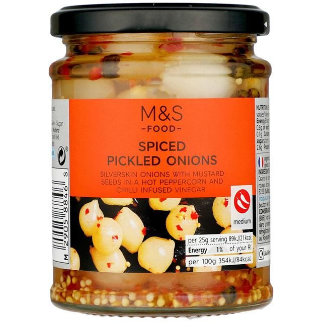 M&S Spiced Pickled Onions Food Cupboard M&S Default Title  