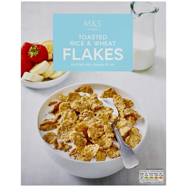 M&S Toasted Rice & Wheat Flakes