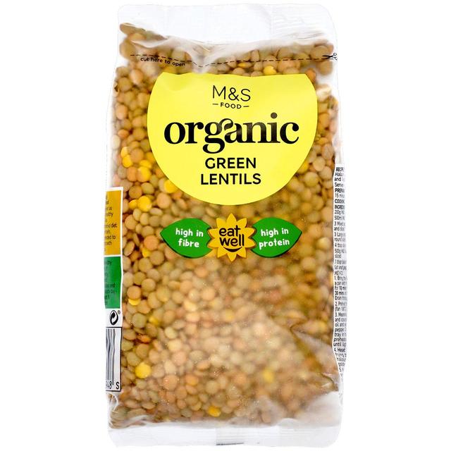 M&S Organic Green Lentils Food Cupboard M&S Default Title  