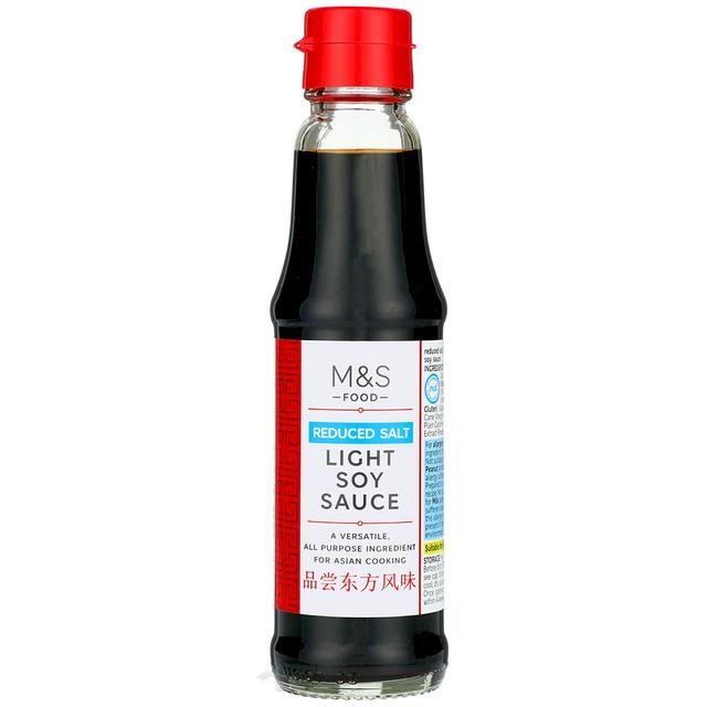 M&S Light Soy Sauce Reduced Salt Cooking Sauces & Meal Kits M&S Default Title  