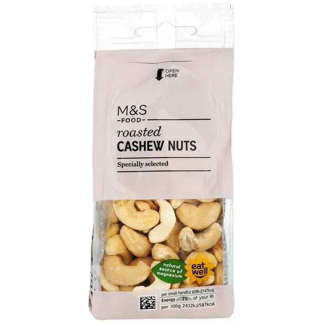 M&S Roasted Cashew Nuts Food Cupboard M&S Default Title  