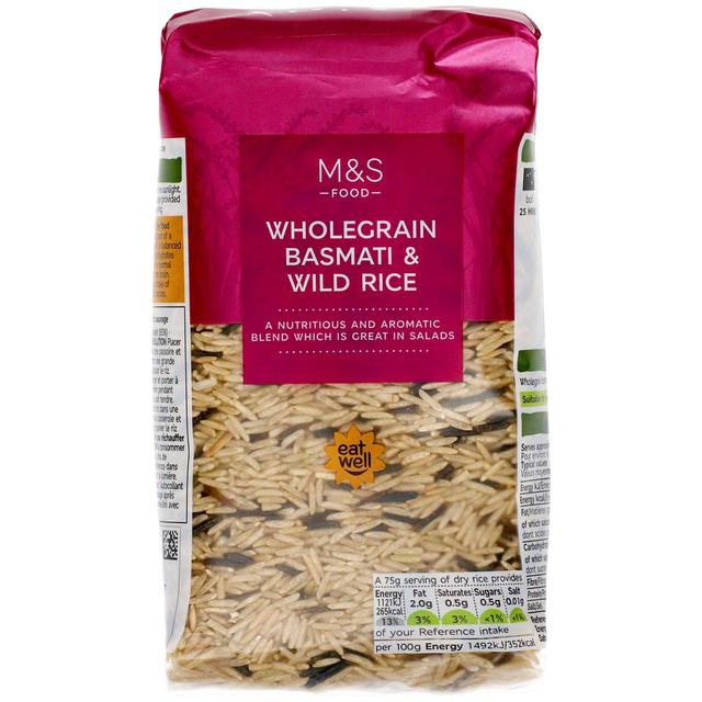 M&S Wholegrain Basmati & Wild Rice Food Cupboard M&S Default Title  