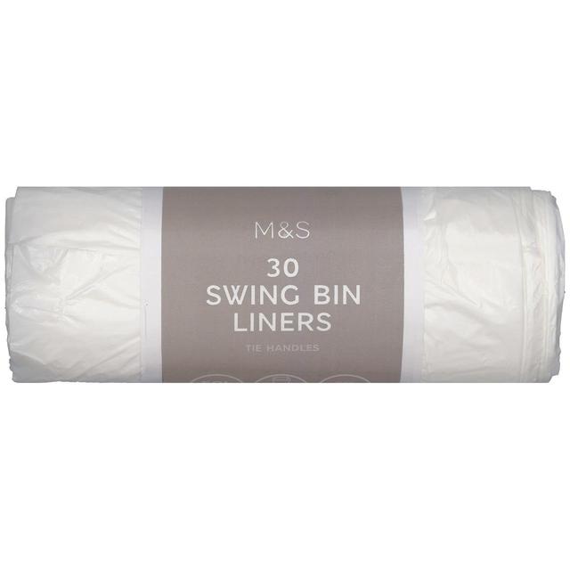 M&S 30 Swing Bin Liners 50L