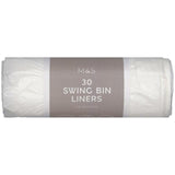 M&S 30 Swing Bin Liners 50L Tableware & Kitchen Accessories M&S Default Title  