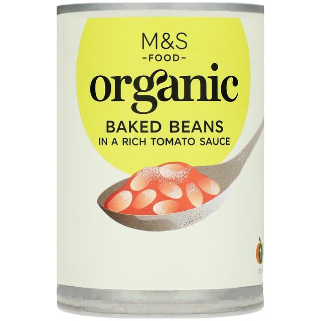 M&S Organic Baked Beans Food Cupboard M&S Default Title  