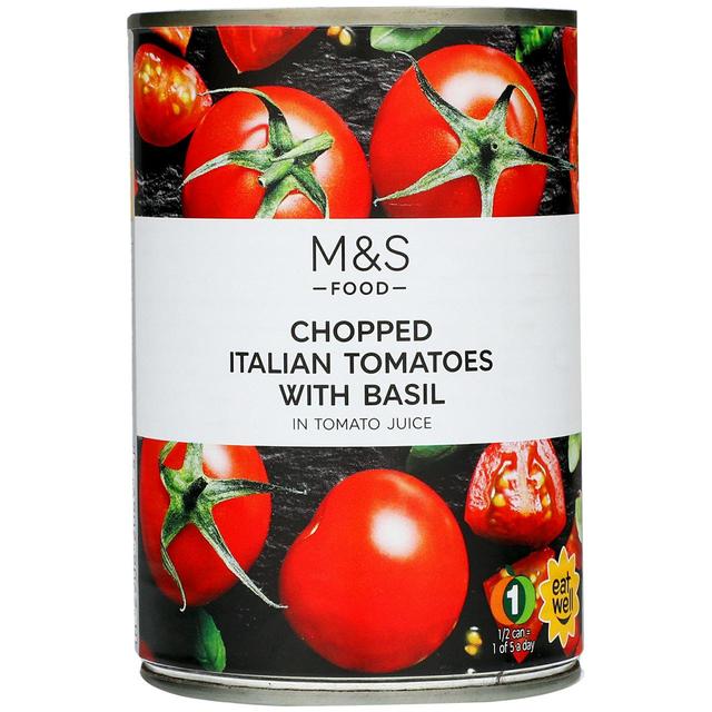 M&S Italian Chopped Tomatoes with Basil