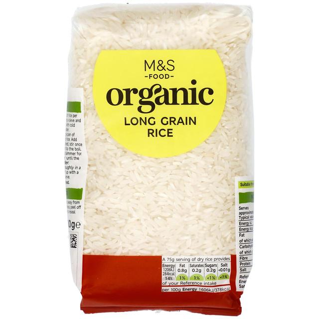 M&S Organic Long Grain Rice