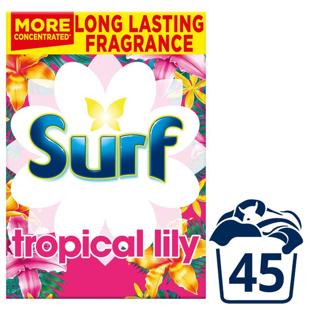 Surf Washing Powder Tropical Lily & Ylang-Ylang 45 Wash Tableware & Kitchen Accessories M&S   