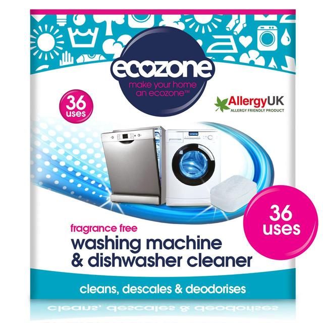 Ecozone Washing Machine & Dishwasher Cleaner Fragrance Free