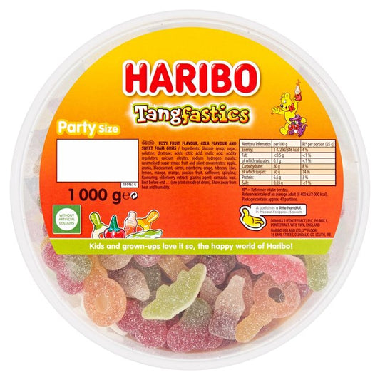 Haribo Tangfastics Sweets Tub Sweets M&S Title  