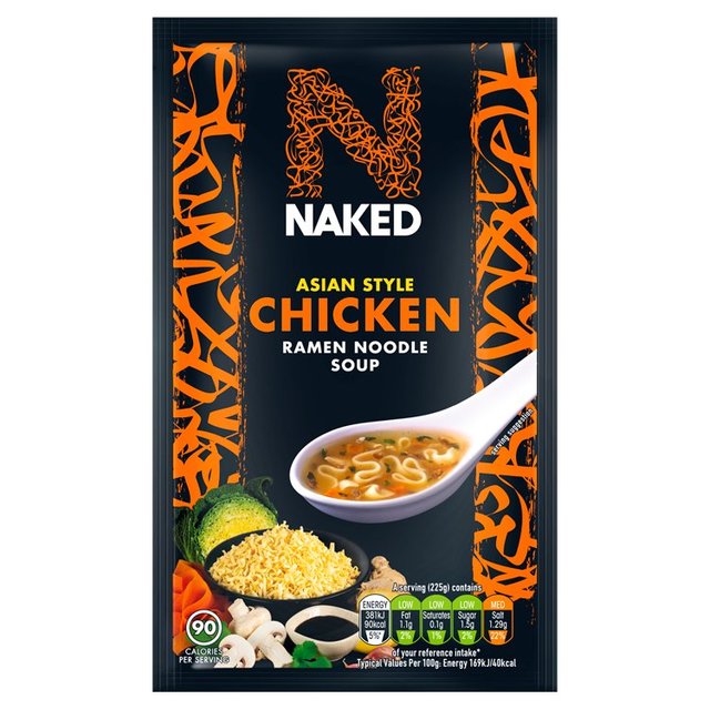 Naked Noodle Ramen Asian Chicken Soup