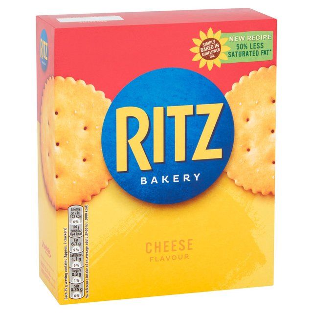 Ritz Cheese Crackers FOOD CUPBOARD M&S   