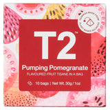 T2 Pumping Pomegranate Bio Tea Bags Tea M&S   