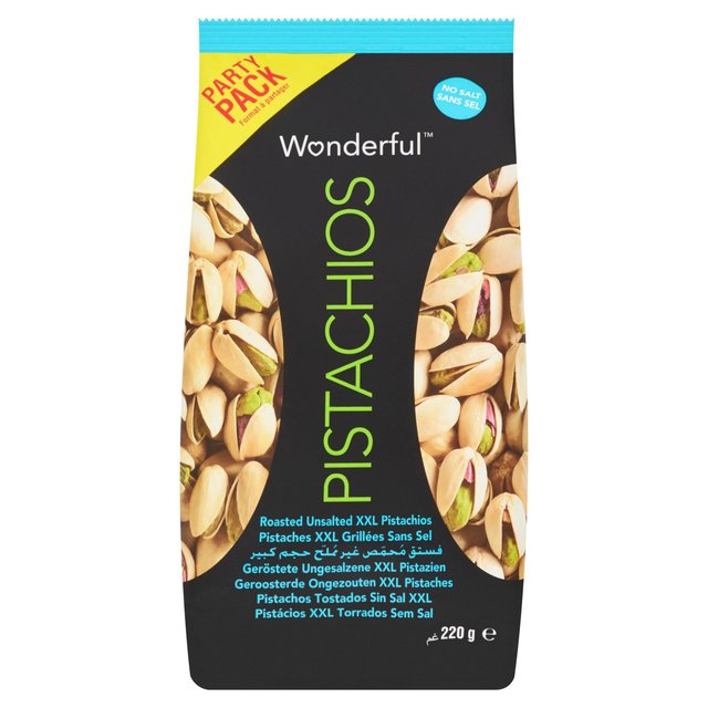 Wonderful Pistachios Roasted No Salt Food Cupboard M&S Default Title  