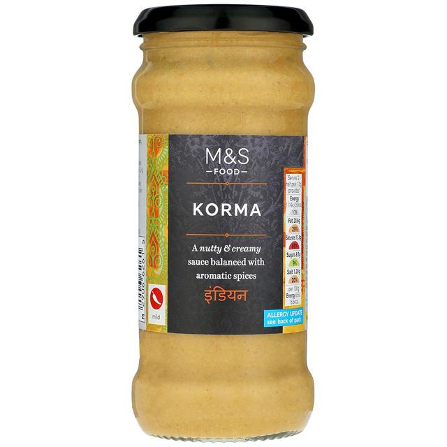 M&S Mild Korma Sauce