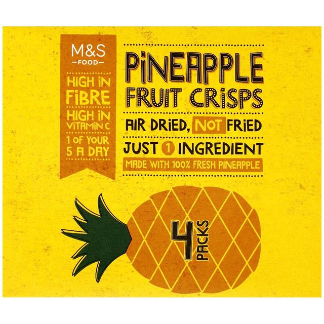 M&S Pineapple Fruit Crisps 16g x