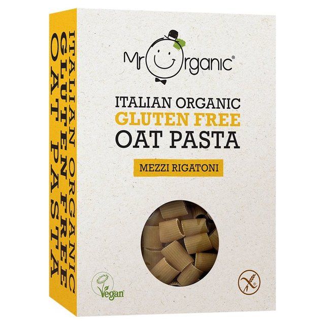 Mr Organic Oat Gluten Free Mezzi Rigatoni Pasta