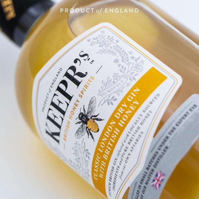 Keepr's Classic London Dry Gin with British Honey Liqueurs and Spirits M&S   