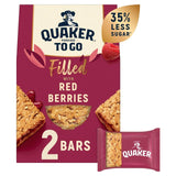 Quaker Porridge To Go Filled Red Berry 65g x Crisps, Nuts & Snacking Fruit M&S   