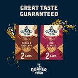 Quaker Porridge To Go Filled Red Berry 65g x Crisps, Nuts & Snacking Fruit M&S   