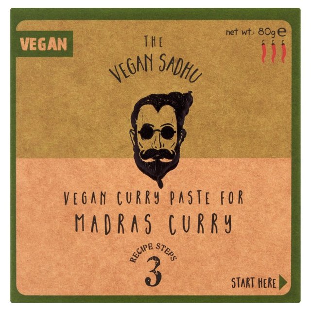 Vegan Sadhu Madras Vegetable Curry Paste