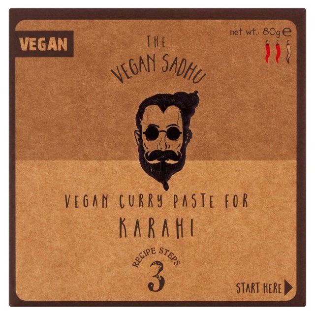 Vegan Sadhu Mushroom Karahi Curry Paste